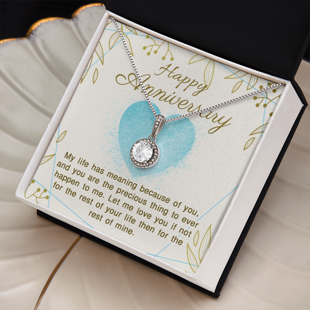 Eternal Hope Necklace with Message Card – Anniversary Gift for Her