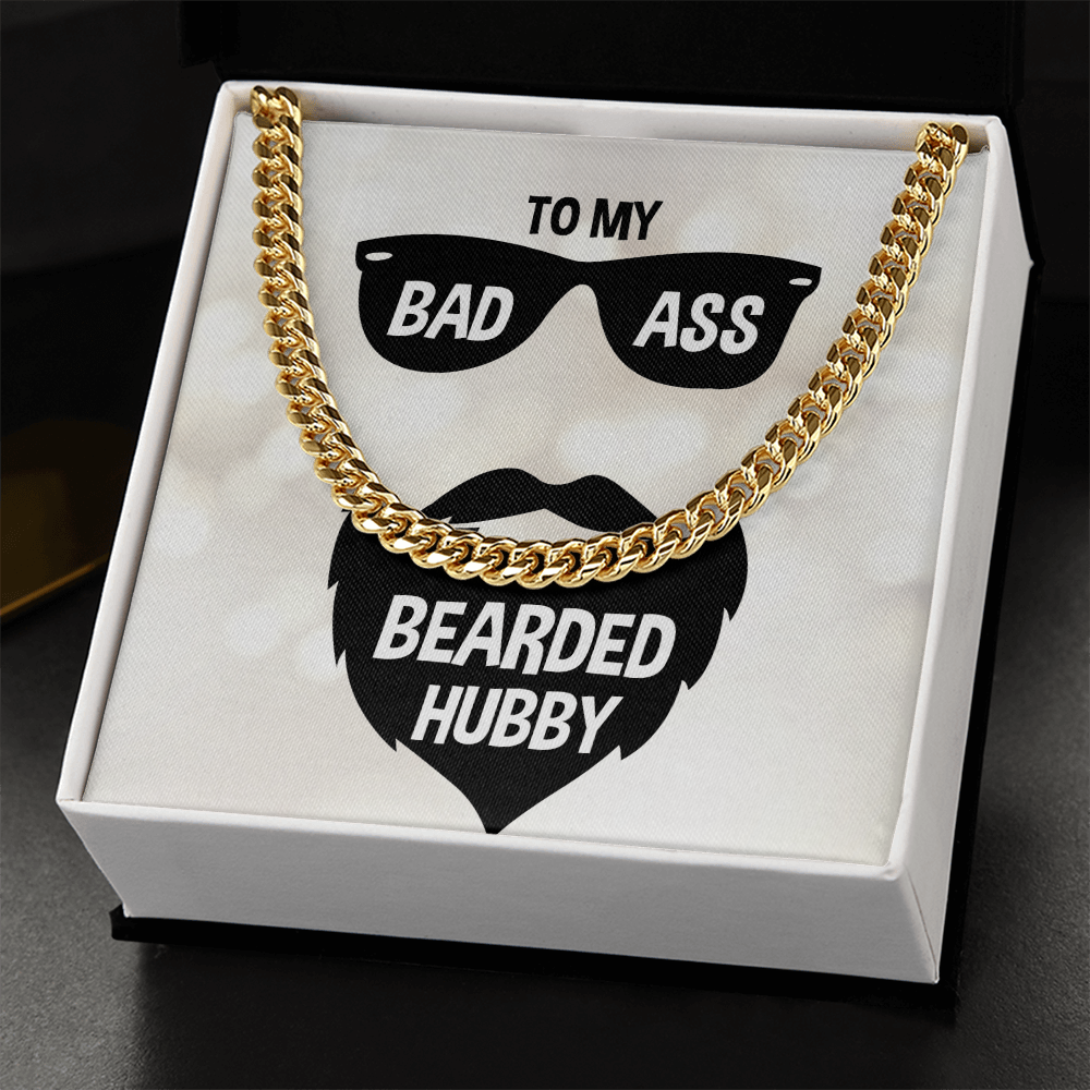 Cuban Link Chain Necklace – Stainless Steel or 14K Gold, Adjustable Gift