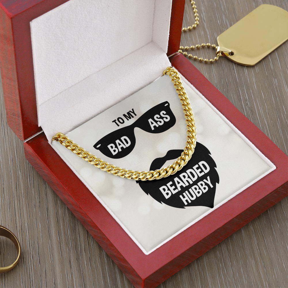 Cuban Link Chain Necklace – Stainless Steel or 14K Gold, Adjustable Gift